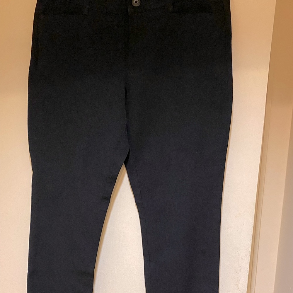 Never before worn skinny black ankle pants